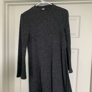 Turtleneck sweater dress